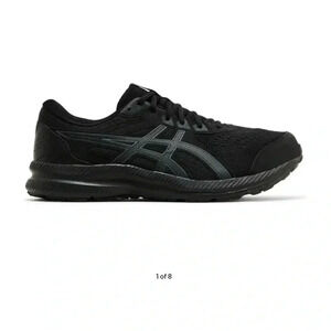 Asics Black Athletic Shoes